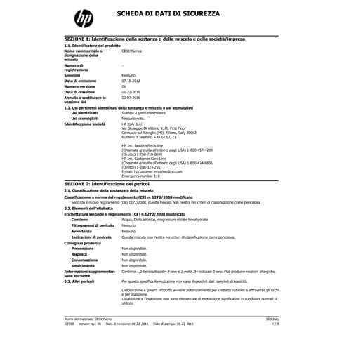 Cartuccia inkjet 364 HP magenta  CB319EE